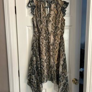 Steve Madden Snake Print Dress